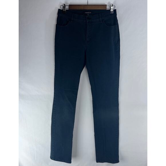 LAFAYETT 148 New York Women's Pants Size 4 Cotton Spandex Straight Leg Trouser - Picture 1 of 7